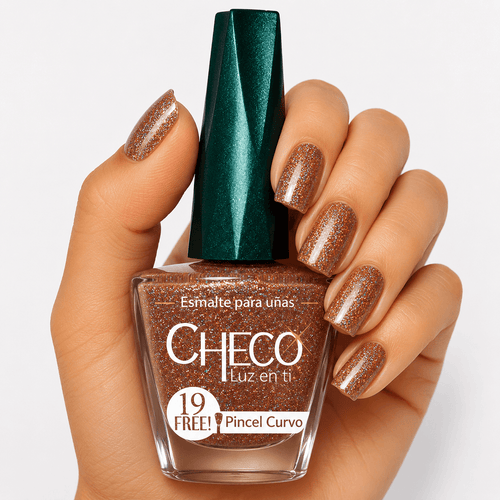 Tono 128 Ámbar - Esmalte Tradicional para Uñas – Color y Brillo Intenso