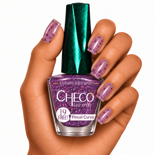 Tono 156 Clavijera- Esmalte Tradicional para Uñas – Efecto Glitter y Brillo Intenso