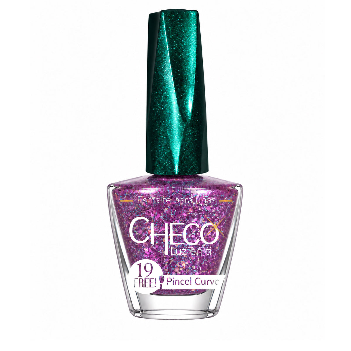 Tono 156 Clavijera- Esmalte Tradicional para Uñas – Efecto Glitter y Brillo Intenso