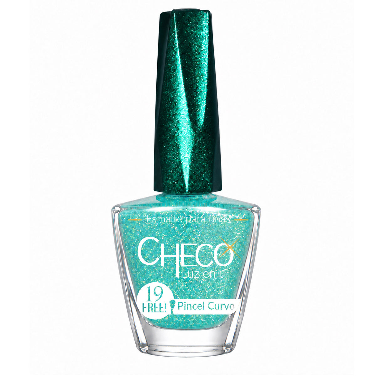 Tono 157 Cielo- Esmalte Tradicional para Uñas – Efecto Glitter y Brillo Intenso