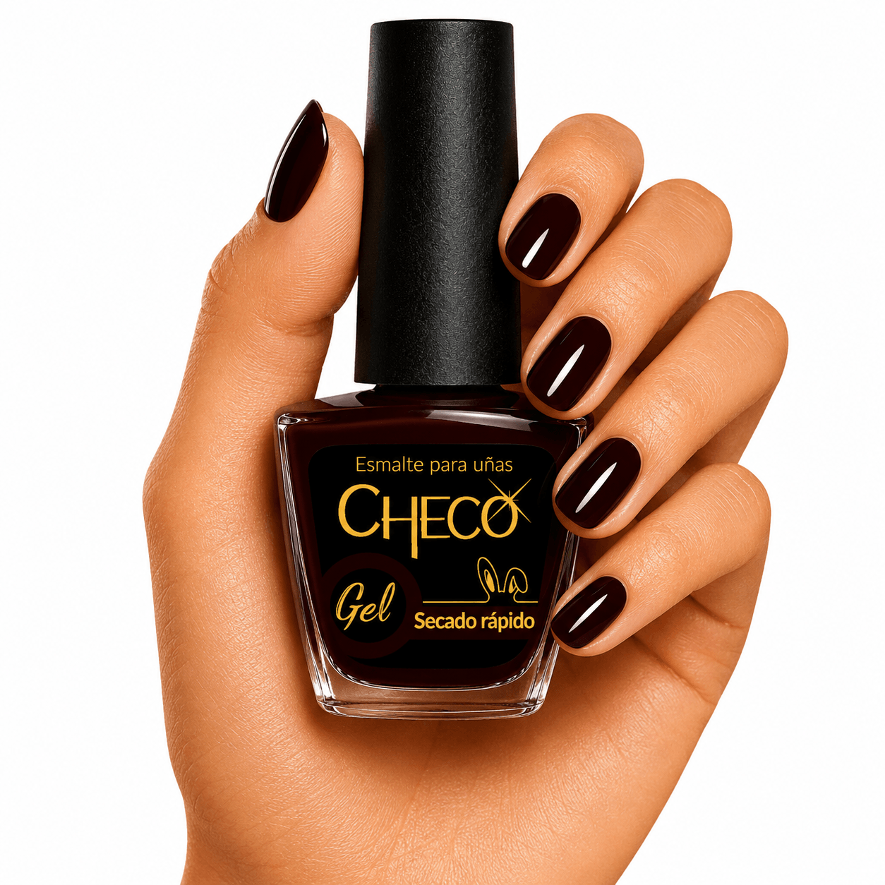 Tono 241 Escarlata- Esmalte Efecto Gel para Uñas – Brillo Intenso y Larga Duración sin Lámpara UV