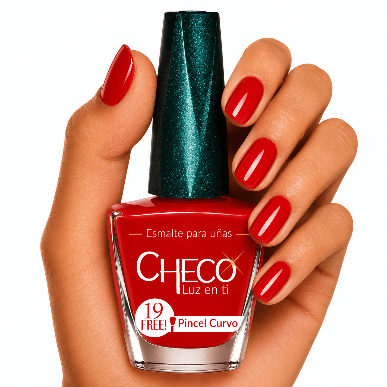 Tono 25 Pasión  - Esmalte Tradicional para Uñas – Color y Brillo Intenso