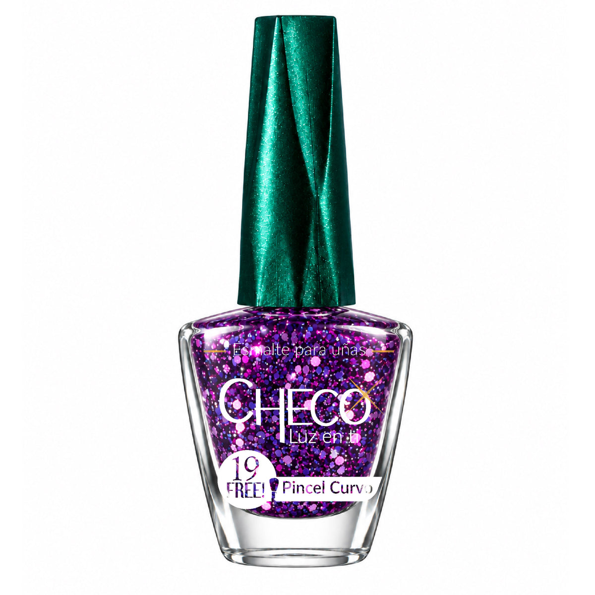 Tono 305 Espacial - Esmalte Tradicional para Uñas – Efecto Glitter y Brillo Intenso