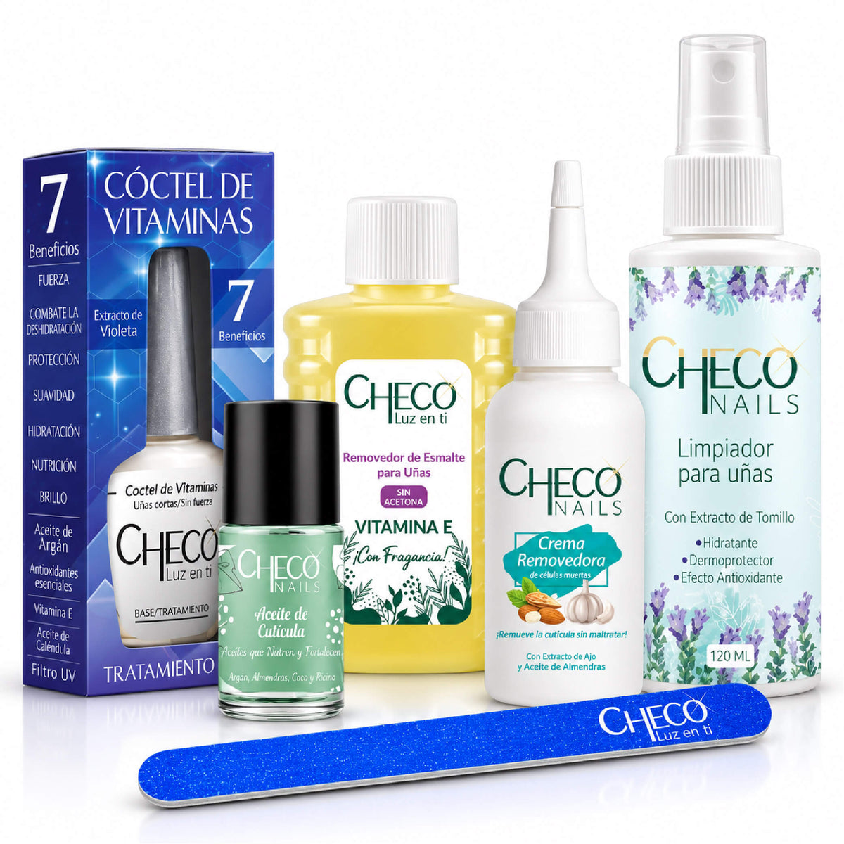 Kit Cuidado Completo – Rutina Integral para Uñas y Cutículas