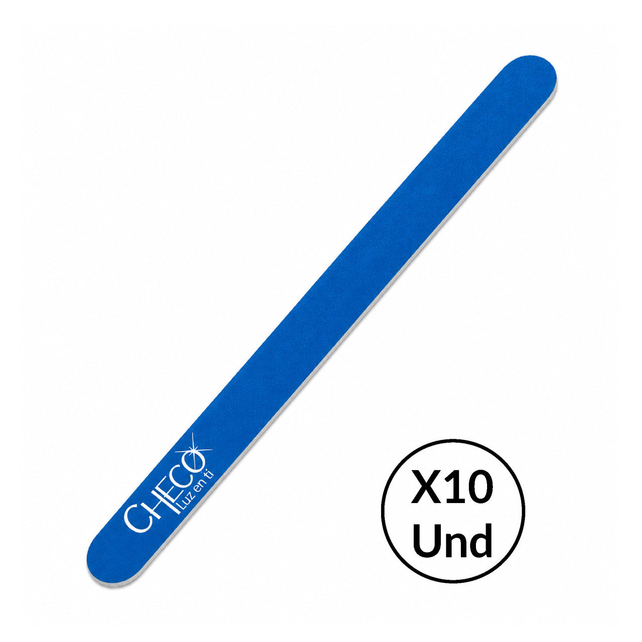 Lima Profesional Checo 150/180 – Doble Cara para Manicure y Pedicure